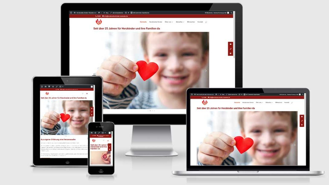 Unsere neue Webseite