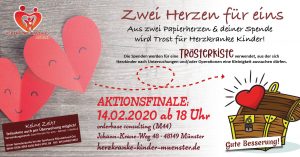 Aktionsfinale "Zwei Herzen für Eins" @ orderbase consulting (M44)
