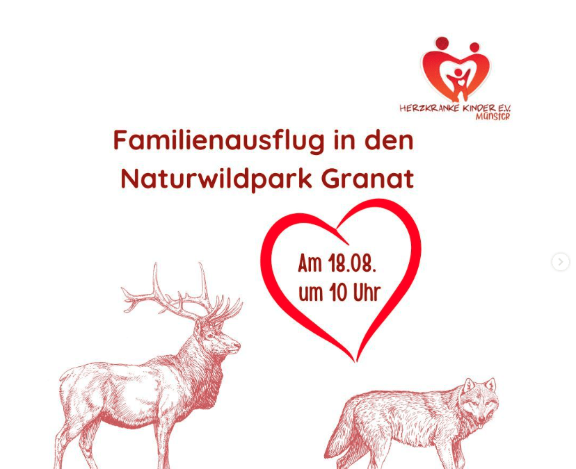 Familienausflug Wildtierpark Granat